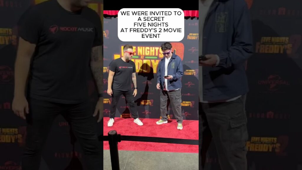 FNAF 2 MOVIE OFFICIAL SECRET EVENT #fnaf2 #fivenightsatfreddys #fnafmovie #fnaf2movie