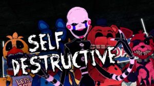 [SFM] FNAF 2 SONG "SELF DESTRUCTIVE | Rockit Music